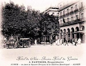 2920- Alger - Square Bresson - Hotel de Nice